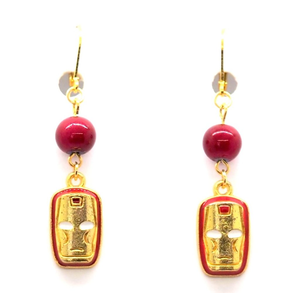 Frosted Iron Earrings
